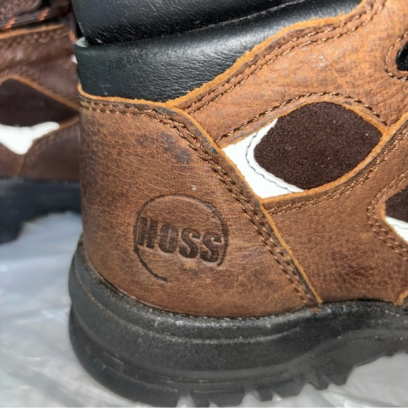 Hoss Boot Company Men's Lorne 6in Composite Safety Toe Lace Up Work Boots Sz 10 - Picture 8 of 13